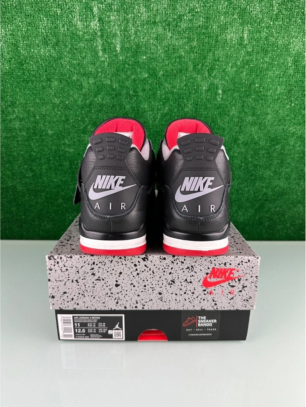 Size 11 - Air Jordan 4 Retro Bred Reimagined (CLEAN!)